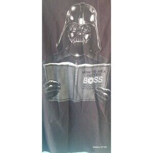 ! Star Wars Men's Graphic T-shirt Size XL  Darth Vader Funny
